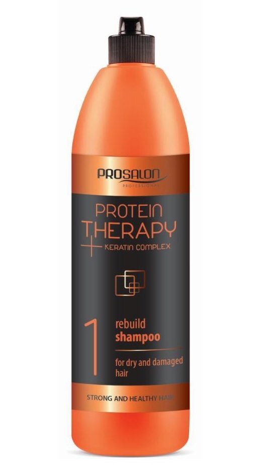 Šampūns sausiem un bojātiem matiem ar keratīnu un alvejas ekstraktu Chantal Prosalon Protein Therapy Keratin 1 Complex 1000 ml cena un informācija | Šampūni | 220.lv