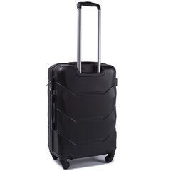 Большой чемодан Wings Peacock M, черный цена и информация | Чемоданы, дорожные сумки  | 220.lv