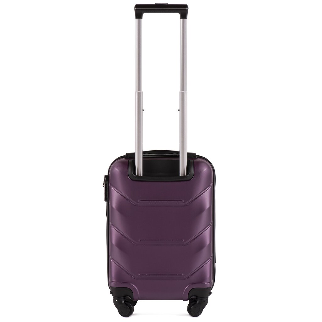 Maza izmēra koferis Wings Peacock S, tumši violets cena un informācija | Koferi, ceļojumu somas | 220.lv