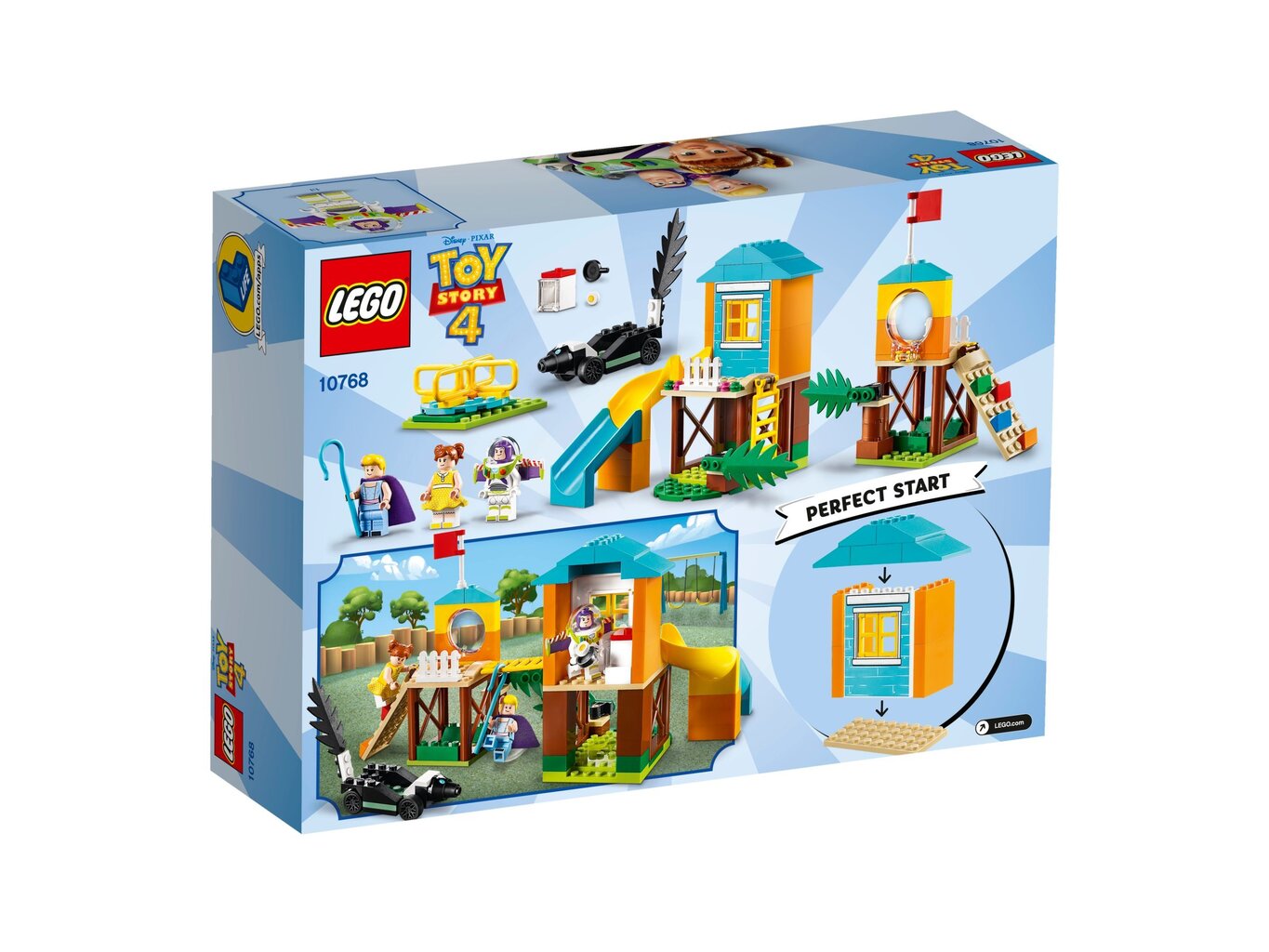 10768 LEGO® | Disney Baza un Ganītes piedzīvojums rotaļlaukumā cena un informācija | Konstruktori | 220.lv