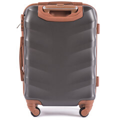 Маленький чемодан Wings Albatross XS, черный цена и информация | Чемоданы, дорожные сумки | 220.lv