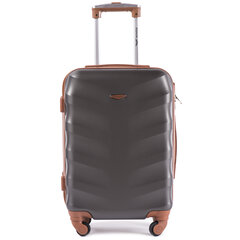 Маленький чемодан Wings Albatross XS, черный цена и информация | Чемоданы, дорожные сумки | 220.lv