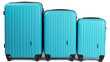 3 koferu komplekts Wings 2011-3, gaiši zils cena un informācija | Koferi, ceļojumu somas | 220.lv