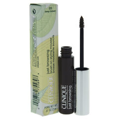 Uzacu gels Clinique Just Browsing Brush-On Styling Mousse 2 ml цена и информация | Карандаши, краска для бровей | 220.lv