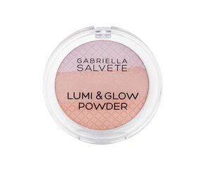 Gabriella Salvete Lumi & Glow Bronzer - Brightening Powder 9 g  02 #d6b1a9 цена и информация | Бронзеры (бронзаторы), румяна | 220.lv