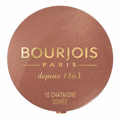 Bourjois Little Round Pot Blusher румяна 2.5 g, 10 Chataigne Doree цена и информация | Бронзеры (бронзаторы), румяна | 220.lv