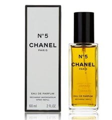 Parfimērijas ūdens Chanel N° 5 EDP sievietēm, 60 ml (papildināšana) цена и информация | Женские духи | 220.lv