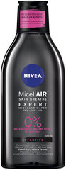 Мицеллярная вода для водостойкого макияжа Nivea Expert MicellAIR 400 мл цена и информация | Средства для очищения лица | 220.lv