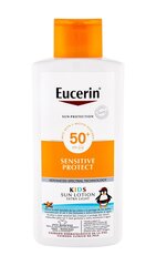 Защитный лосьон от солнца для детей Eucerin Infantil Sensitive Protect SPF50 400 мл цена и информация | Косметика для мам и детей | 220.lv