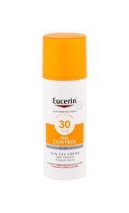 No saules aizsargājošs sejas krēms - gels Eucerin Oil Control SPF30 50 ml cena un informācija | Sauļošanās krēmi | 220.lv