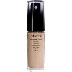 Основа макияжа Shiseido Synchro Skin Glow Luminizing Fluid SPF 20 30 мл Neutral 1 цена и информация | Пудры, базы под макияж | 220.lv