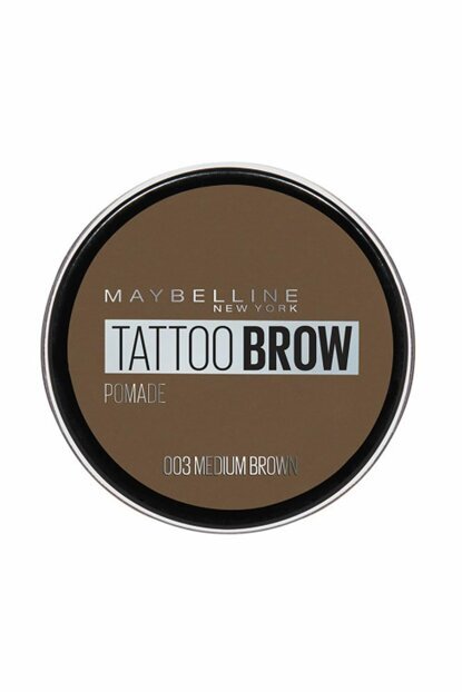 Uzacu krāsa Maybelline New York Tattoo Brow 2 g, 03 Medium Brown cena un informācija | Uzacu krāsas, zīmuļi | 220.lv