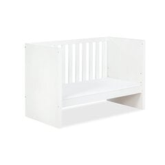 Кровать Amelia, 60x120 см, белая цена и информация | Детские кроватки | 220.lv