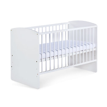 Кровать Karolina II 60x120 см, белый цена и информация | Детские кроватки | 220.lv