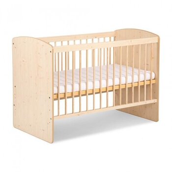 Кровать Karolina, 60x120 см, цвет дуба цена и информация | Детские кроватки | 220.lv