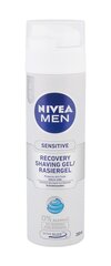 Nivea Sensitive Men Shaving Gel 200ml цена и информация | Косметика и средства для бритья | 220.lv