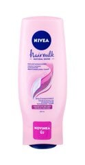 Nivea Hair Milk Natural Shine бальзам 200 мл цена и информация | Бальзамы, кондиционеры | 220.lv