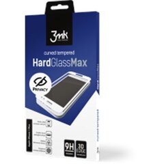 3MK HardGlassMax Privacy iPhone XS Max Black cena un informācija | Telefonu vāciņi, maciņi | 220.lv