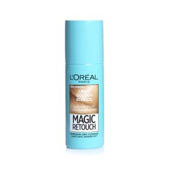 Izsmidzināms līdzeklis ataugušu matu sakņu tonēšanai L'Oreal Paris Magic Retouch Light Blonde 75 ml cena un informācija | Matu krāsas | 220.lv