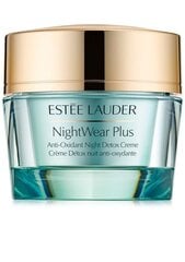Ночной крем для детоксикации кожи лица Estee Lauder NightWear Plus Anti Oxidant Night Detox, 50 мл цена и информация | Наносите на чистую кожу лица. Подержите около 10-15 минут и смойте водой. | 220.lv