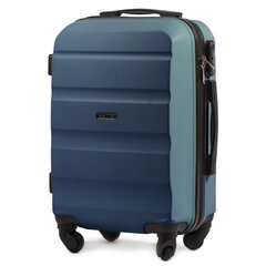 Маленький чемодан Wings S AT01, синий цена и информация | Чемоданы, дорожные сумки | 220.lv
