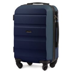 Маленький чемодан Wings AT01 S, темно-синий цена и информация | Чемоданы, дорожные сумки | 220.lv