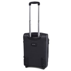 Средний чемодан Wings Buzzard, 64 см, 2 колесика, серый цена и информация | Чемоданы, дорожные сумки | 220.lv