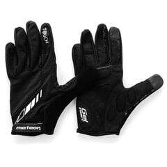 Зимние велосипедные перчатки Meteor Winter Pro, черные цена и информация | Велоперчатки | 220.lv