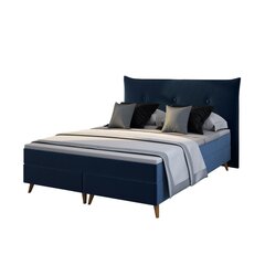 Кровать Satli, 180х200 см, синяя цена и информация | Кровати | 220.lv