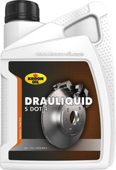 Тормозная жидкость KROON-OIL DRAULIQUID-S DOT 4, 1000 мл цена и информация | Масла для других деталей автомобиля | 220.lv