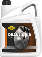 Тормозная жидкость KROON-OIL DRAULIQUID-S DOT 4, 5 л цена и информация | Масла для других деталей автомобиля | 220.lv