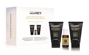 Комплект для ухода за волосами Saryna Key Pure African Shea: шампунь 40 мл + бальзам для волос 40 мл + масло для волос 10 мл цена и информация | Шампуни | 220.lv