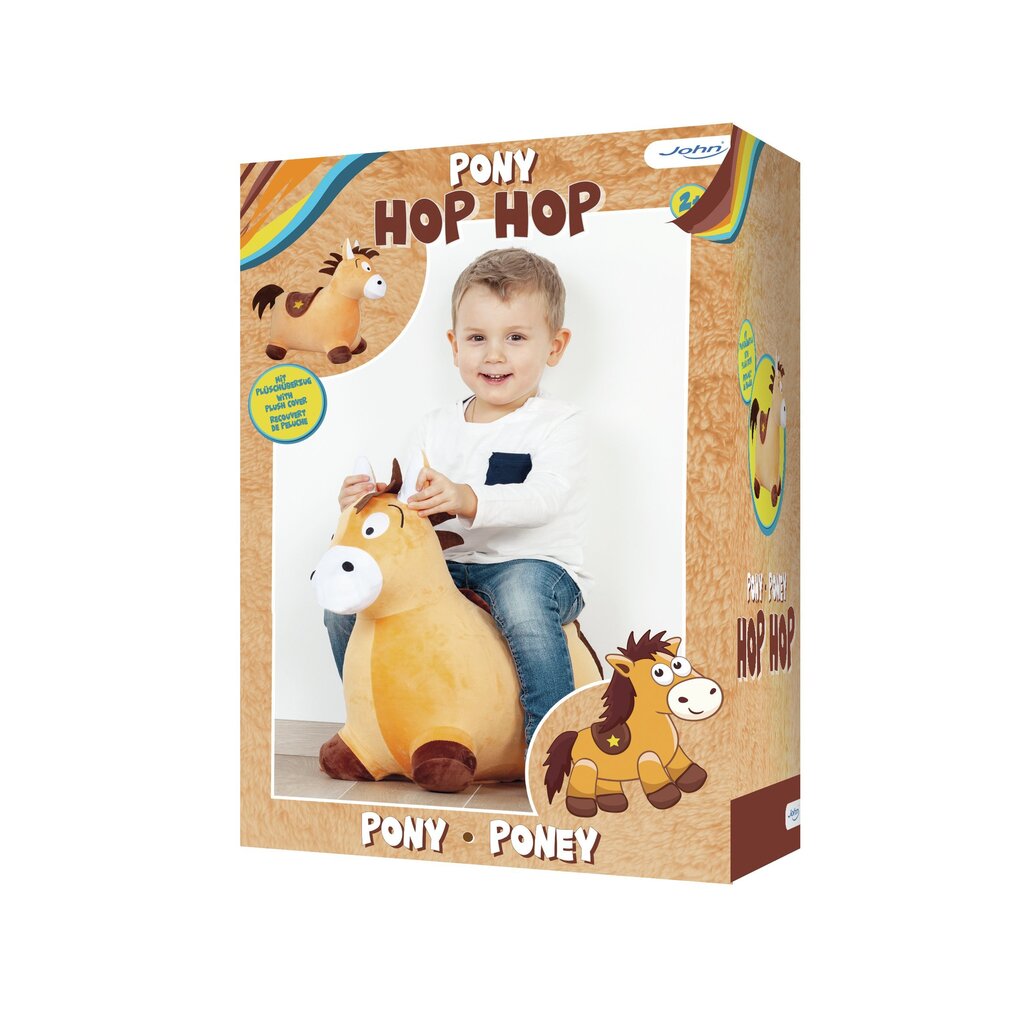 Rotaļlietu ponijs lēkāšanai John Hop Hop Pony, 59043 cena un informācija | Rotaļlietas zīdaiņiem | 220.lv