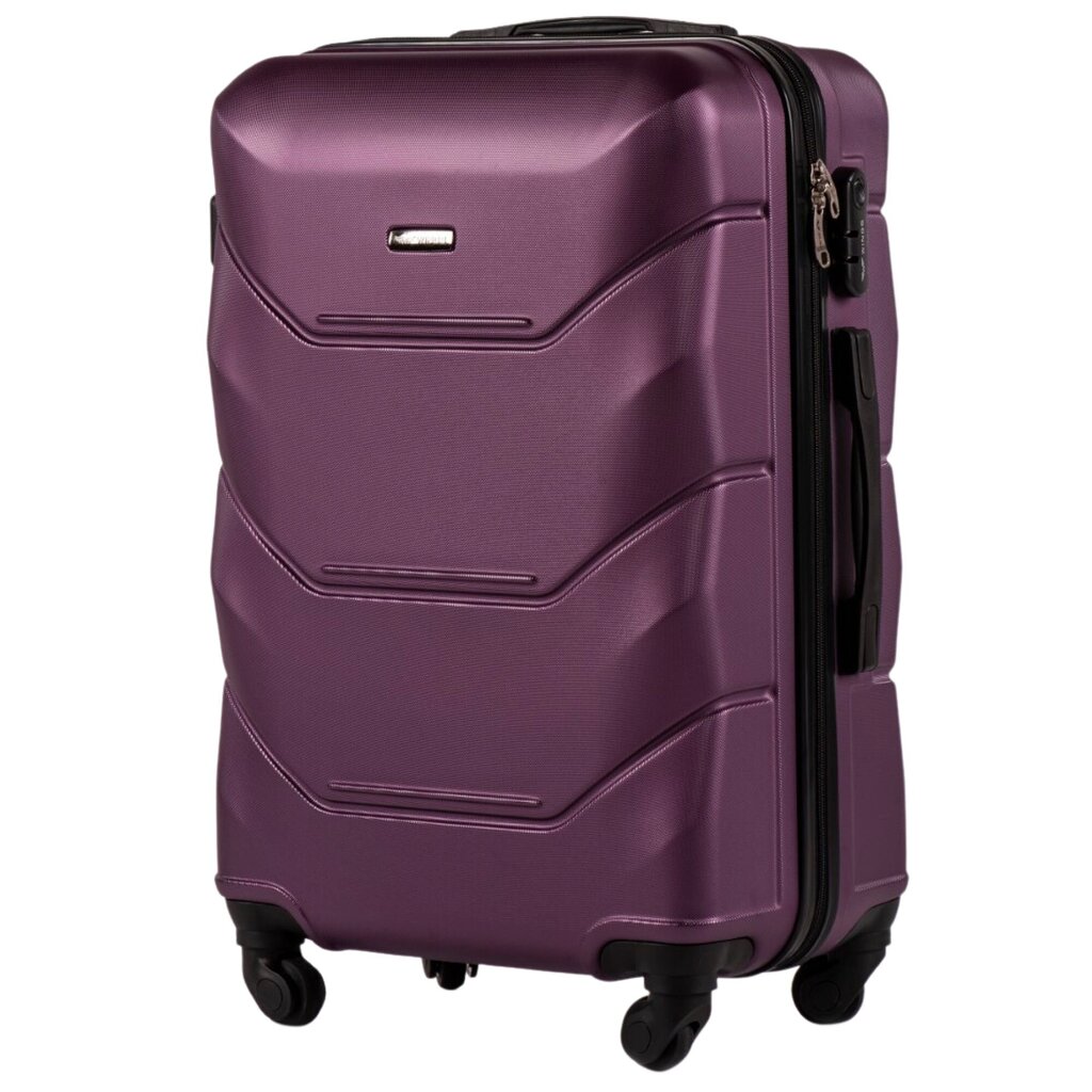 Vidēja izmēra koferis Wings Peacock, tumši violets цена и информация | Koferi, ceļojumu somas | 220.lv