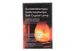 Sāls kristāla galda lampa cena un informācija | Galda lampas | 220.lv