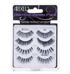 Pielīmējamo skropstu komplekts Ardell "Best Of" Glamour Variety Pack, Black, 1 gab. цена и информация | Накладные ресницы, керлеры | 220.lv