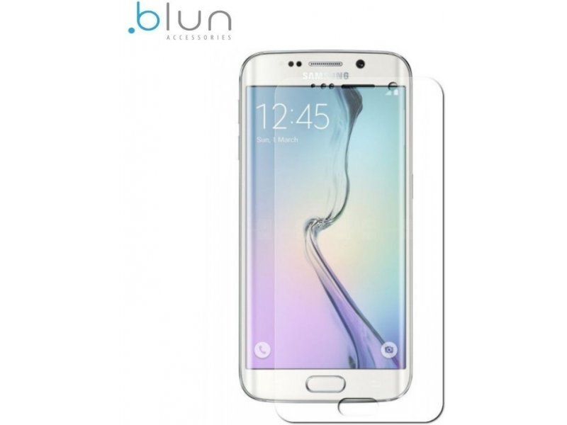 Blun Extreeme Shock Screen Protector 0.33mm/2.5D Glass for Samsung G925F Galaxy S6 Edge cena un informācija | Ekrāna aizsargstikli | 220.lv