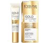 Krēmsacu un lūpu kontūru izcelšanai Eveline Gold Lift Expert 50+/70+, 15 ml cena un informācija | Acu krēmi, serumi | 220.lv