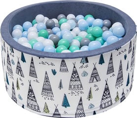 Бассейн с шариками Welox AJ3, серый цена и информация | Игрушки для малышей | 220.lv