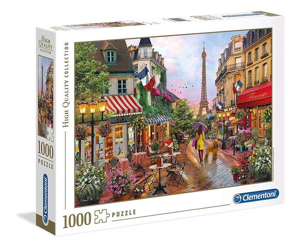 Puzle Clementoni Ziedi Parīzē, 1000 daļas цена и информация | Puzles, 3D puzles | 220.lv
