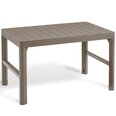 Садовый стол Lyon Rattan Table, бежевый