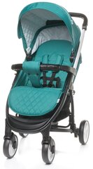 Ratiņi 4Baby Atomic XVII, dark turquoise cena un informācija | Bērnu rati | 220.lv