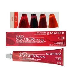 Matu krāsa Matrix SoRed Socolor Beauty 90 ml, CR-R cena un informācija | Matu krāsas | 220.lv