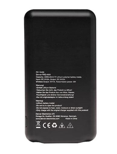 Denver PBQ-4000 (4000mAh) цена и информация | Lādētāji-akumulatori (Power bank) | 220.lv