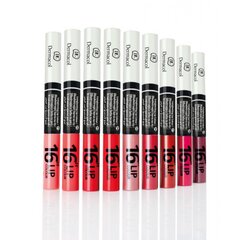 Двусторонний блеск для губ Dermacol 16H Lip Colour 4.8 г, 23 цена и информация | Помады, бальзамы, блеск для губ | 220.lv