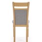 2 krēslu komplekts Gerard 2, ozolkoka/pelēkā krāsā cena un informācija | Virtuves un ēdamistabas krēsli | 220.lv