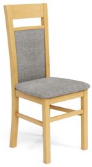 2 krēslu komplekts Gerard 2, ozolkoka/pelēkā krāsā cena un informācija | Virtuves un ēdamistabas krēsli | 220.lv