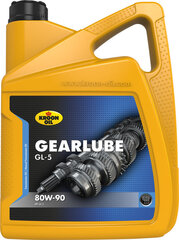 Transmisijas eļļa Kroon-Oil Gearlube GL-5 80W-90, 5L cena un informācija | Eļļas citām autodaļām | 220.lv