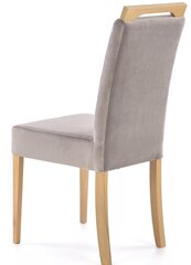 Комплект 2-х стульев Halmar Clarion, цвет серый/дуб цена и информация | Стулья для кухни и столовой | 220.lv