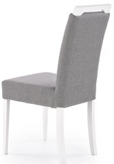Комплект 2 стульев Halmar Clarion, серый/белый цена и информация | Стулья для кухни и столовой | 220.lv